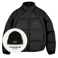 Represent Funnel Neck Puffer Zwart
