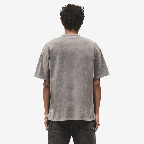 Represent Script Logo T-shirt Antraciet