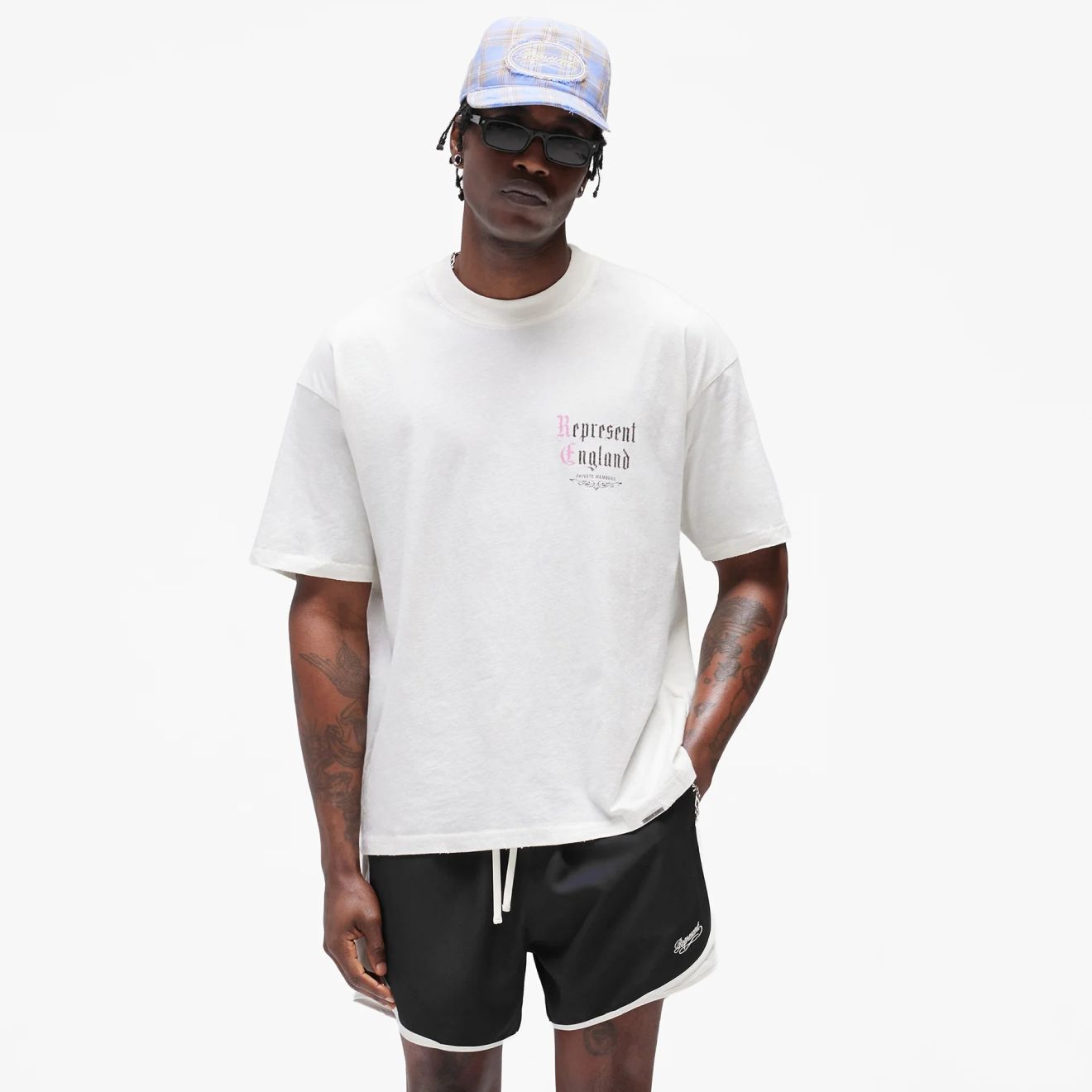 Represent Private Members T-shirt Wit