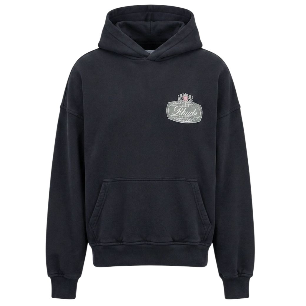 Rhude Desert Crest Hoodie Zwart
