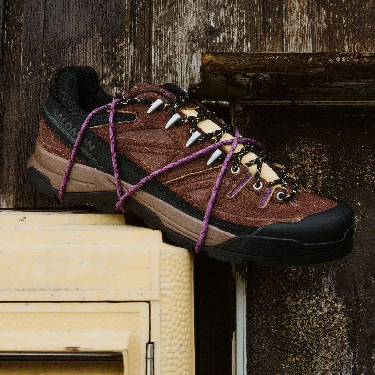 Salomon XT-Alp Expedition Sneaker Bruin/Zwart