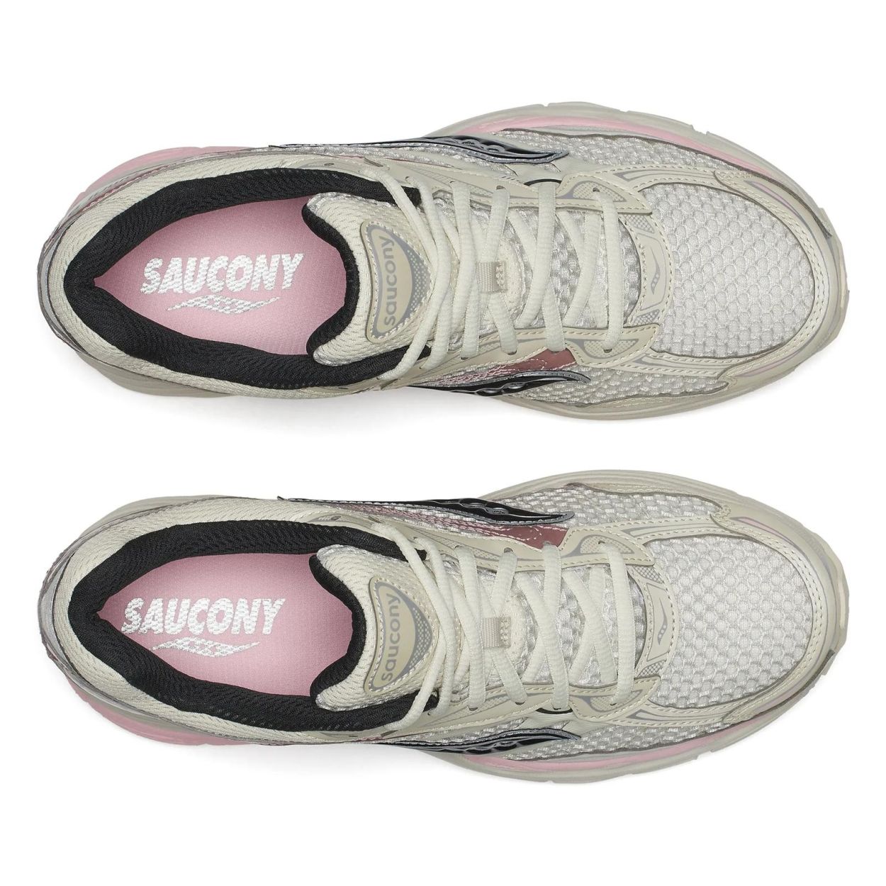 Saucony Progrid Omni 9 Sneaker Off White/Roze