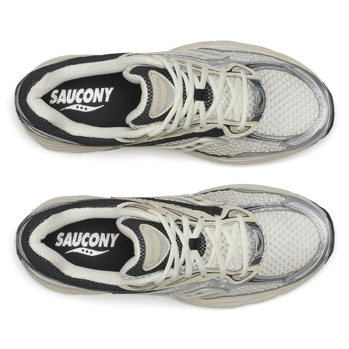 Saucony Progrid Omni 9 Sneaker Off White/Zwart