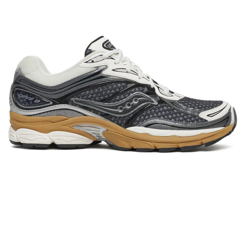 Saucony Progrid Omni 9 Sneaker Antraciet/Bruin