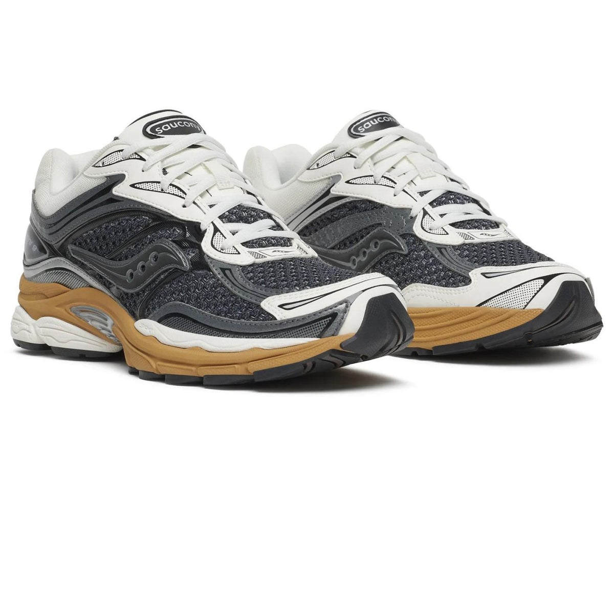 Saucony Progrid Omni 9 Sneaker Antraciet/Bruin