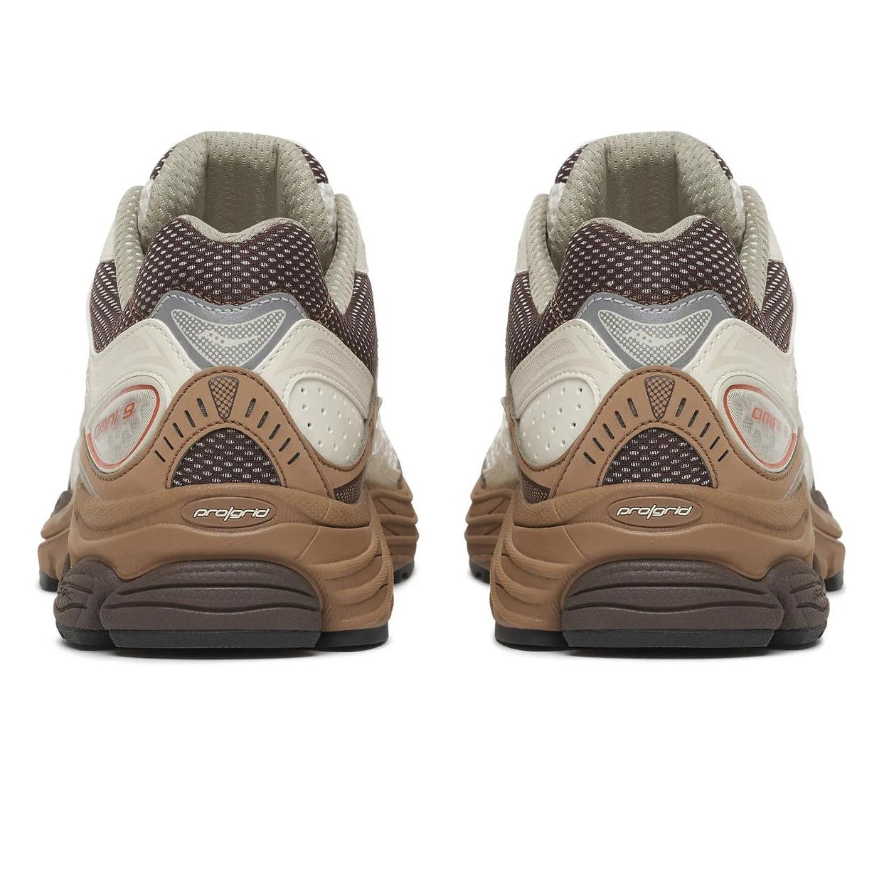 Saucony Progrid Omni 9 Sneaker Off White/Bruin