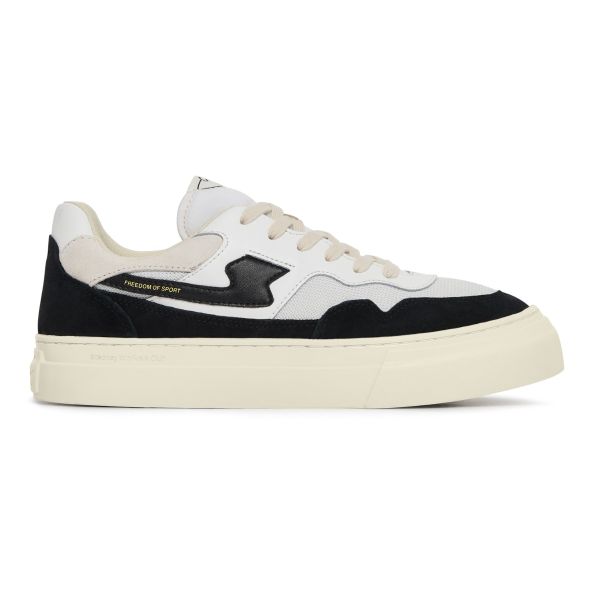 Stepney Workers Club Pearl S-Strike Sneaker Wit/Zwart
