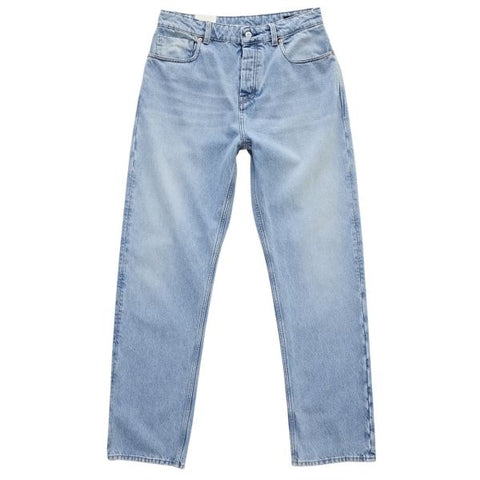 Tenue Luke Loose Straight Jeans Licht Blauw