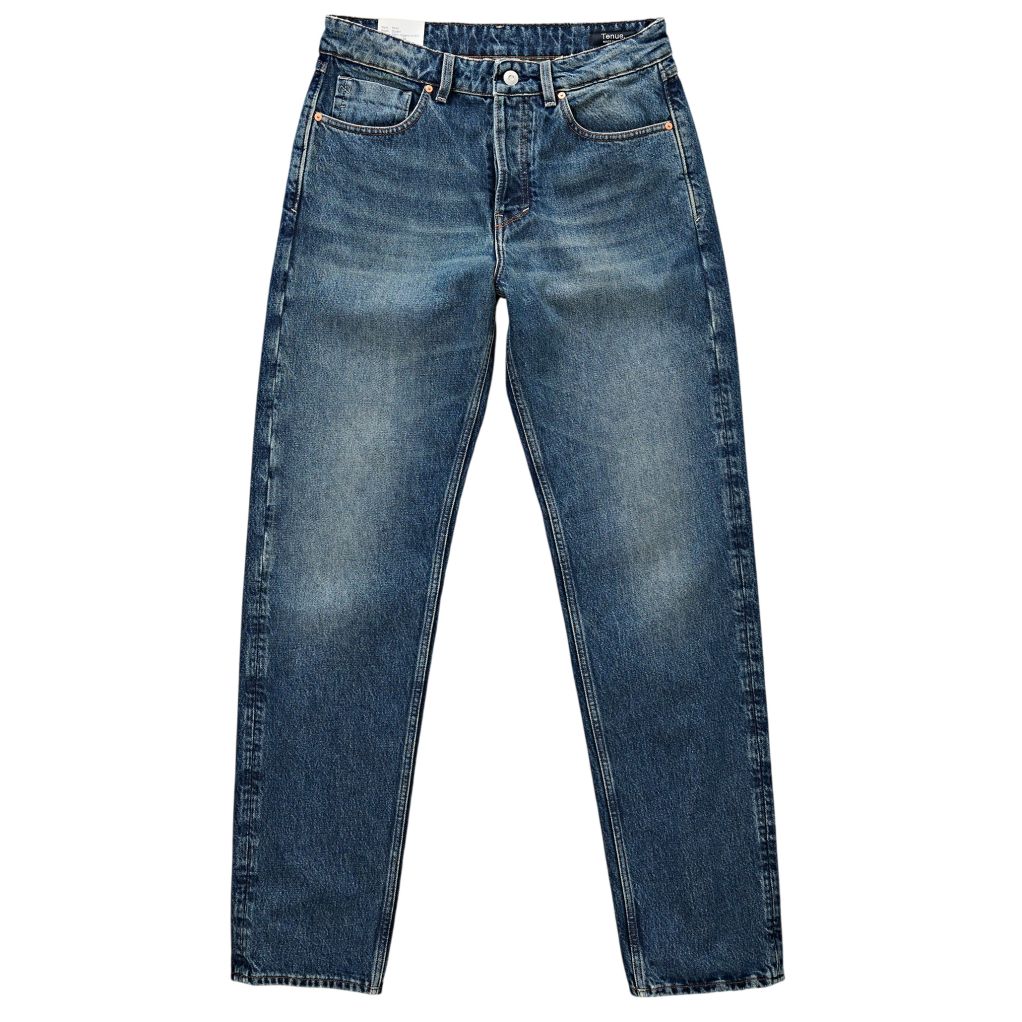Tenue Penn Regular Straight Jeans Donker Blauw