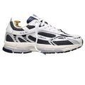 The Mercer Brand The Re-Run White Silver Sneaker Wit/Blauw