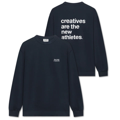 The New Originals CATNA Longsleeve T-shirt Navy