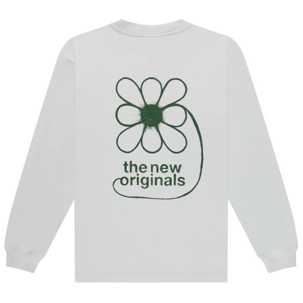 The New Originals Flower Longsleeve T-shirt Wit