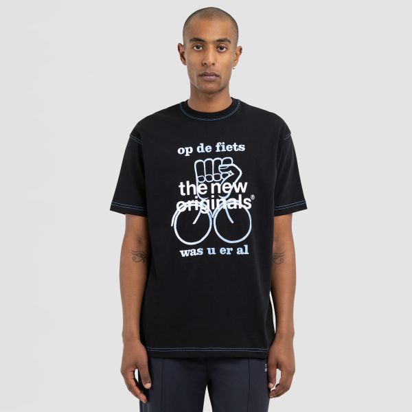 THE GOOD-BYE 再開　2003 Tシャツ The New Originals Op De Fiets T-shirt Zwart – Mezaldy