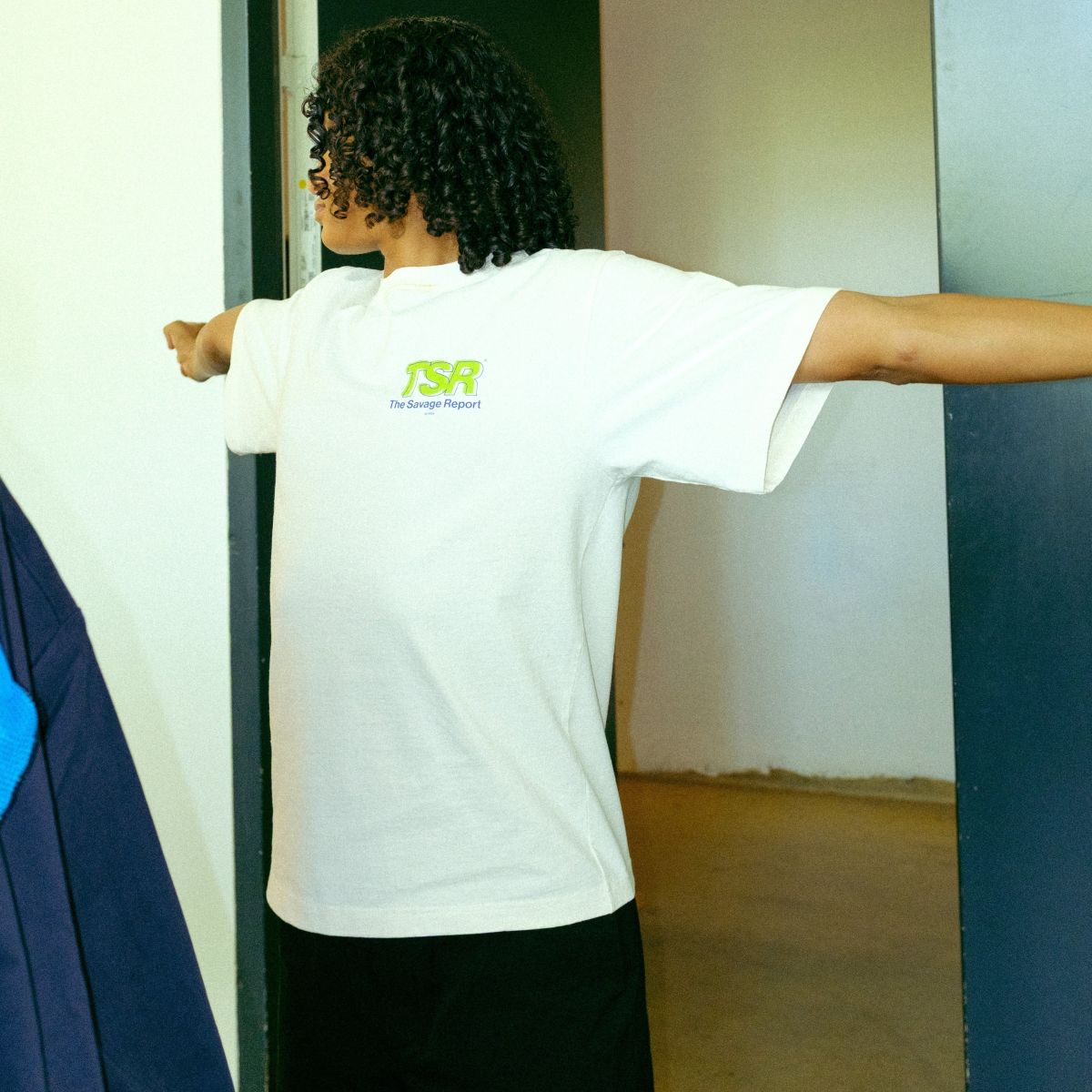 The Savage Report TSR Sport T-shirt Off White