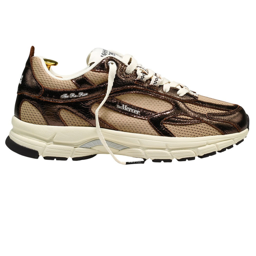 The Mercer Brand The Re-Run Cracked Sneaker Bruin