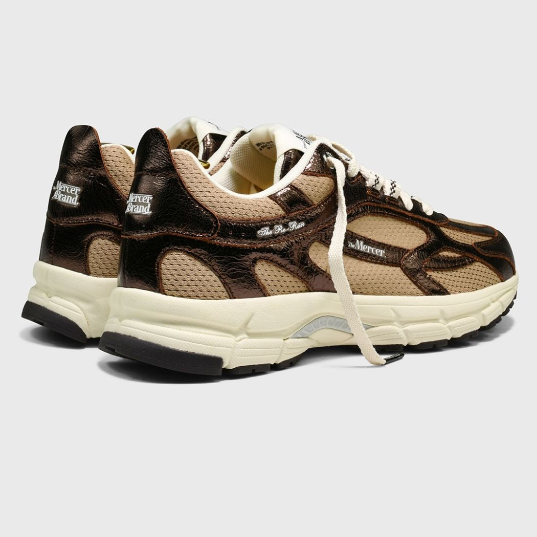 The Mercer Brand The Re-Run Cracked Sneaker Bruin