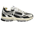 The Mercer Brand The Re-Run Pine Metallic Sneaker Zilver/Antraciet