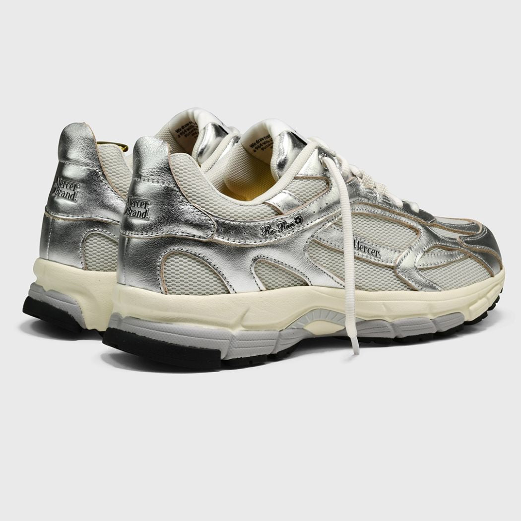 The Mercer Brand The Re-Run Pine Metallic Sneaker Zilver