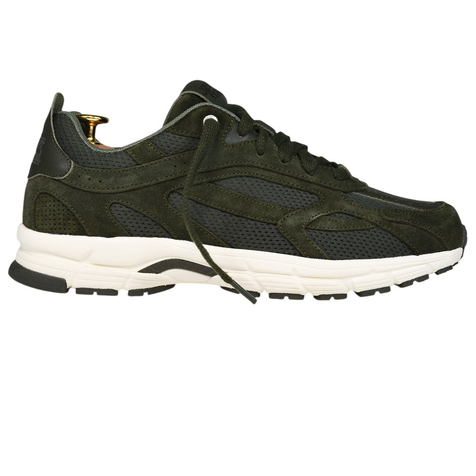 The Mercer Brand The Re-Run Premium Sneaker Donker Groen