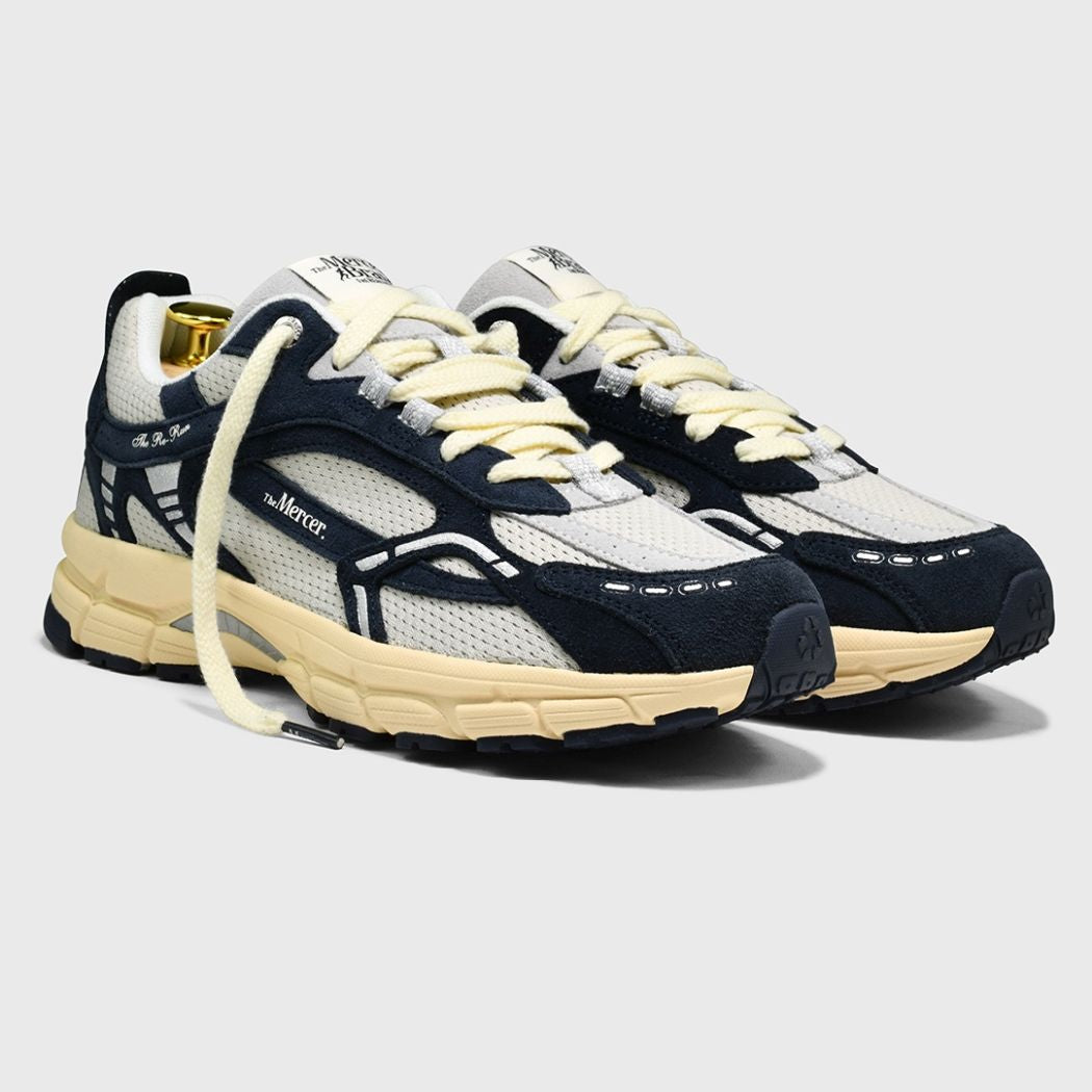 The Mercer Brand The Re-Run Vintage Sneaker Navy
