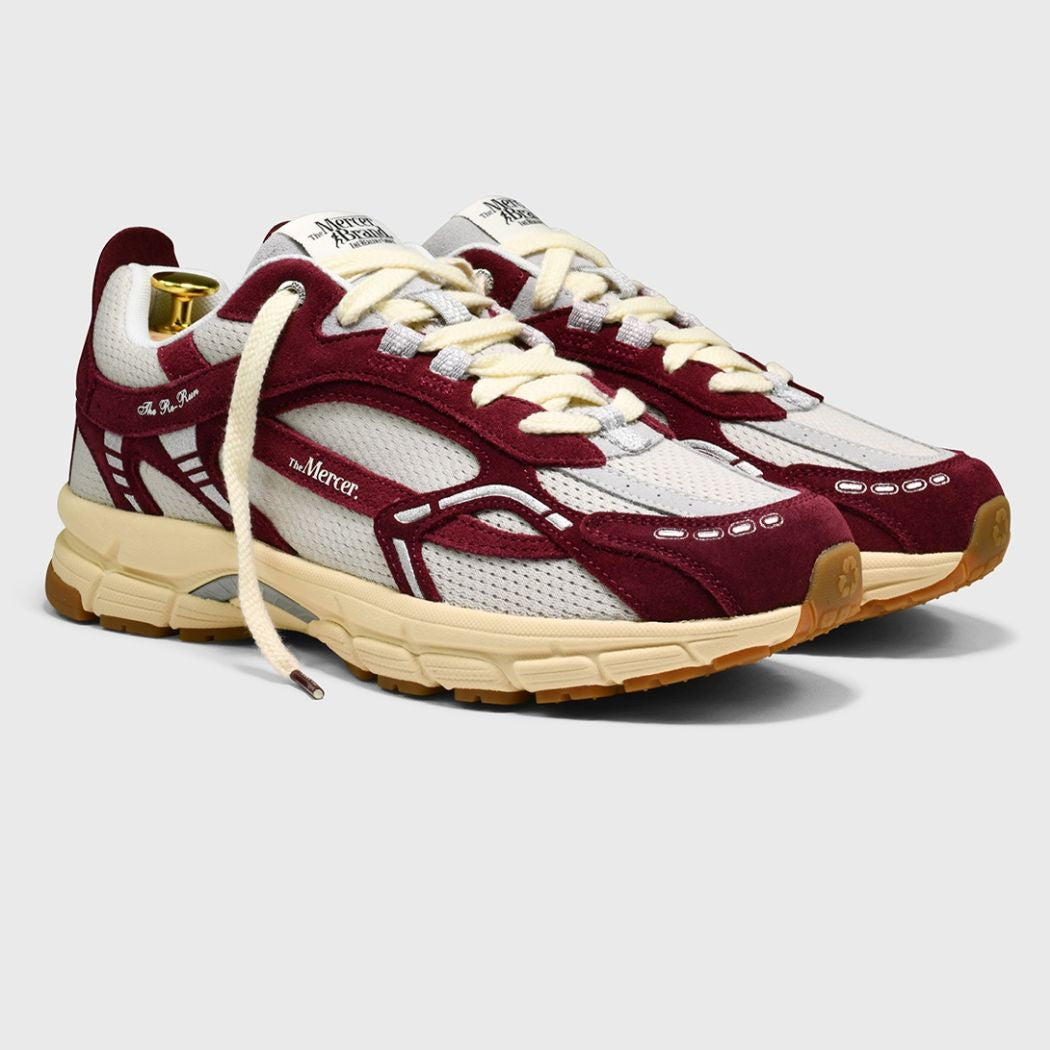 The Mercer Brand The Re-Run Vintage Sneaker Rood