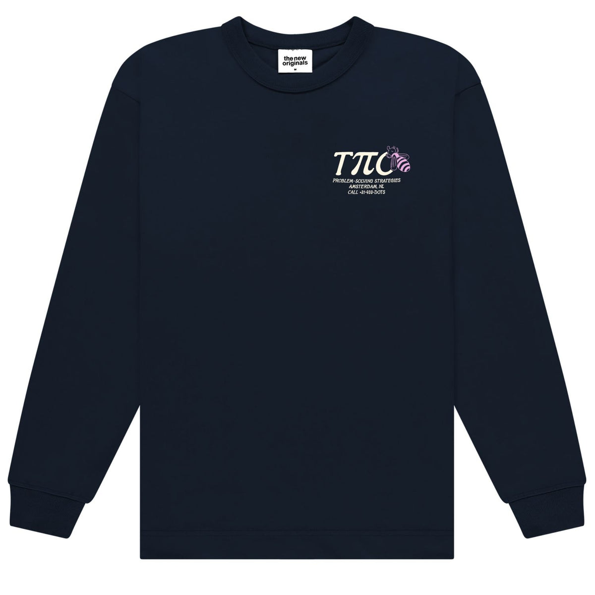The New Originals Busy Bee Longsleeve T-shirt Navy