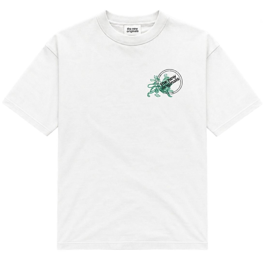 The New Originals Ethiopia Stamp T-shirt Wit