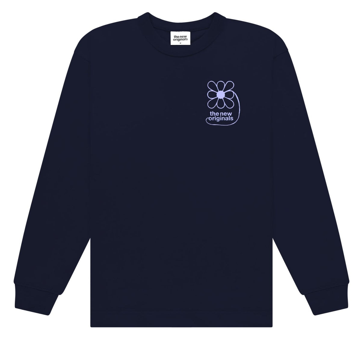 The New Originals Flower Longsleeve T-shirt Navy