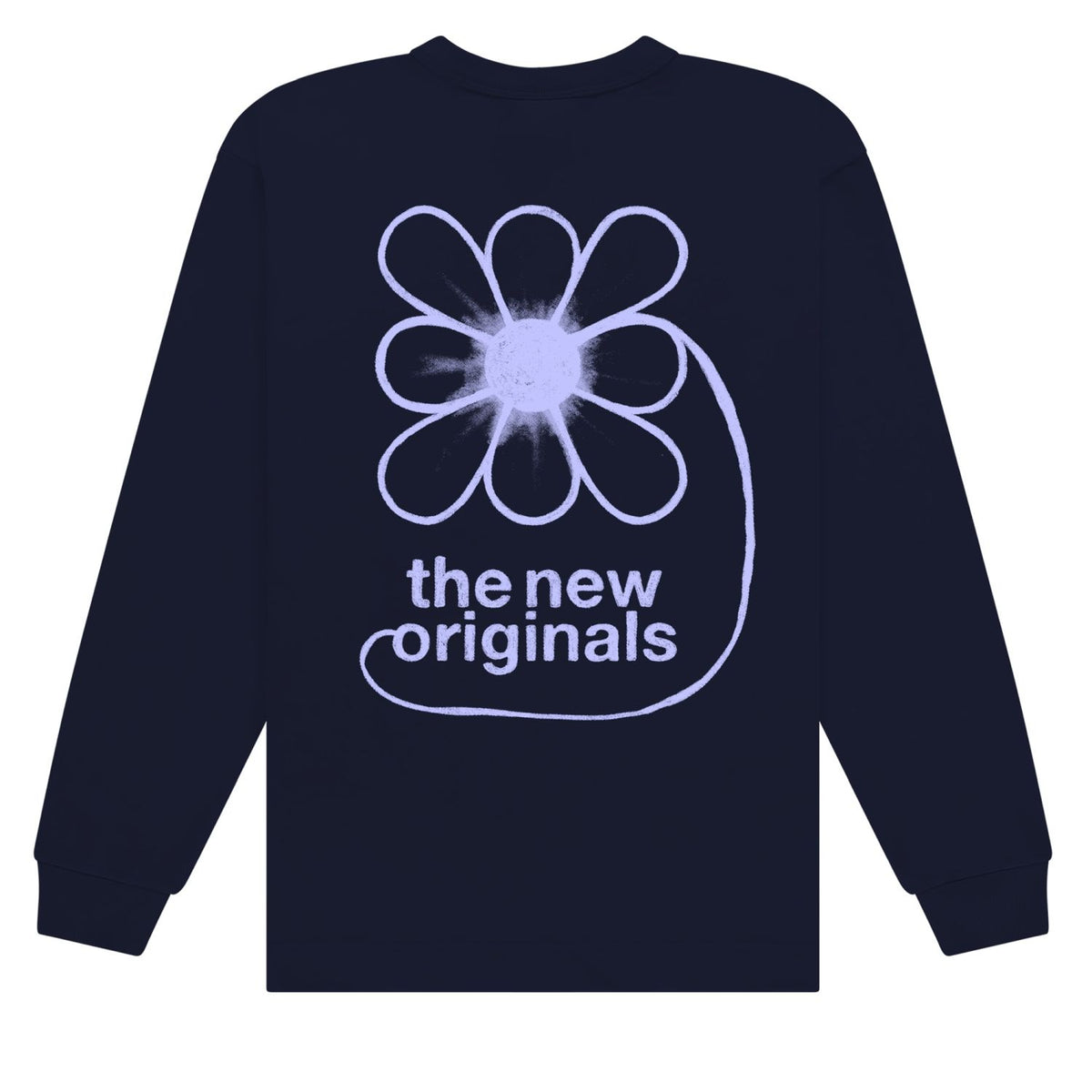 The New Originals Flower Longsleeve T-shirt Navy