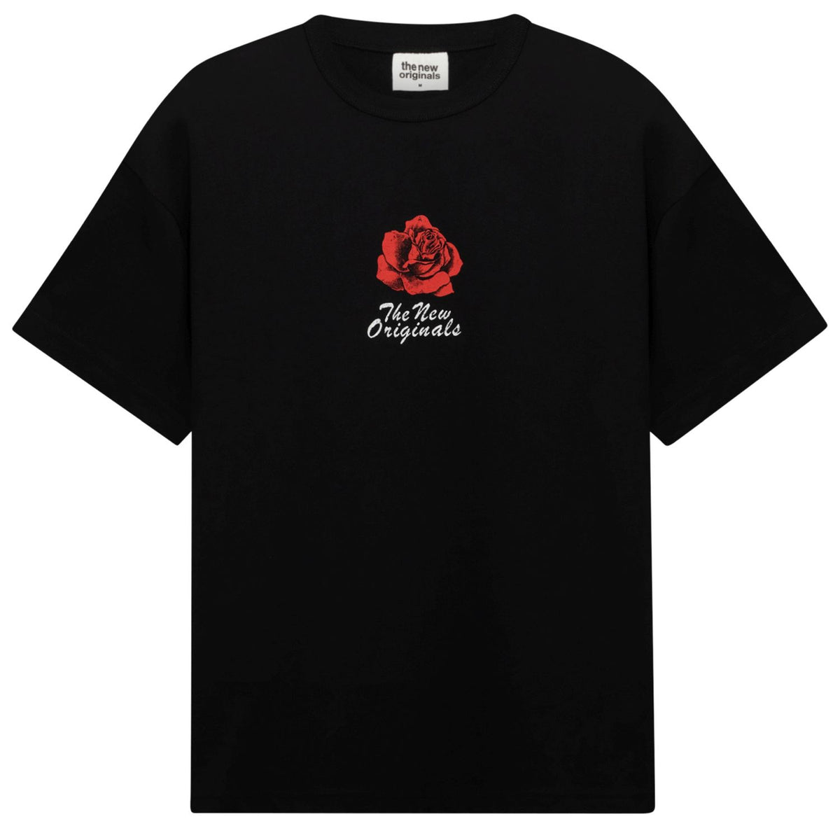 The New Originals Rose T-shirt Zwart