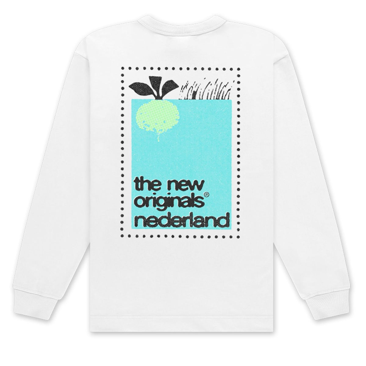 The New Originals The Netherlands Stamp Longsleeve T-shirt Wit