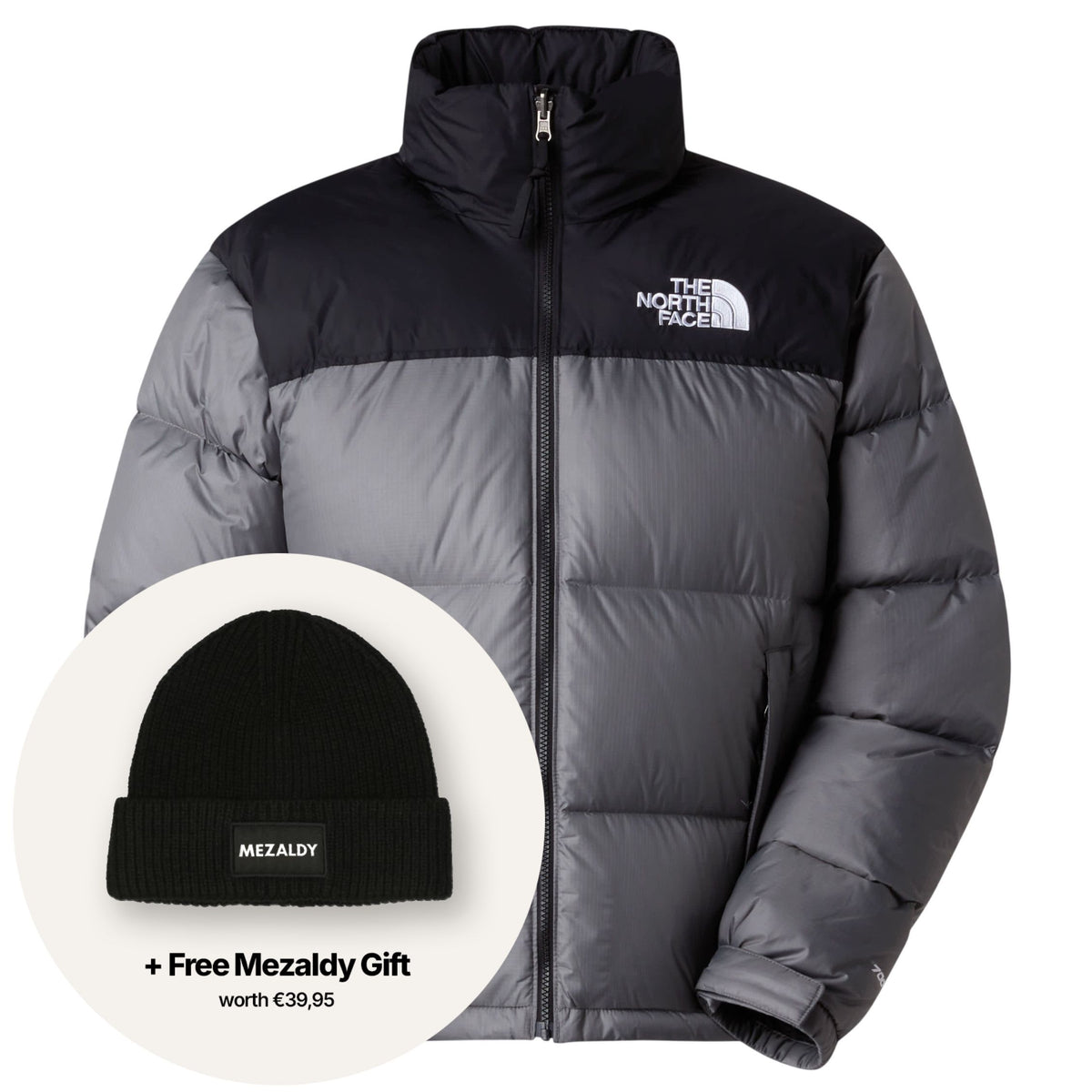 The North Face 1996 Retro Nuptse Jas Grijs
