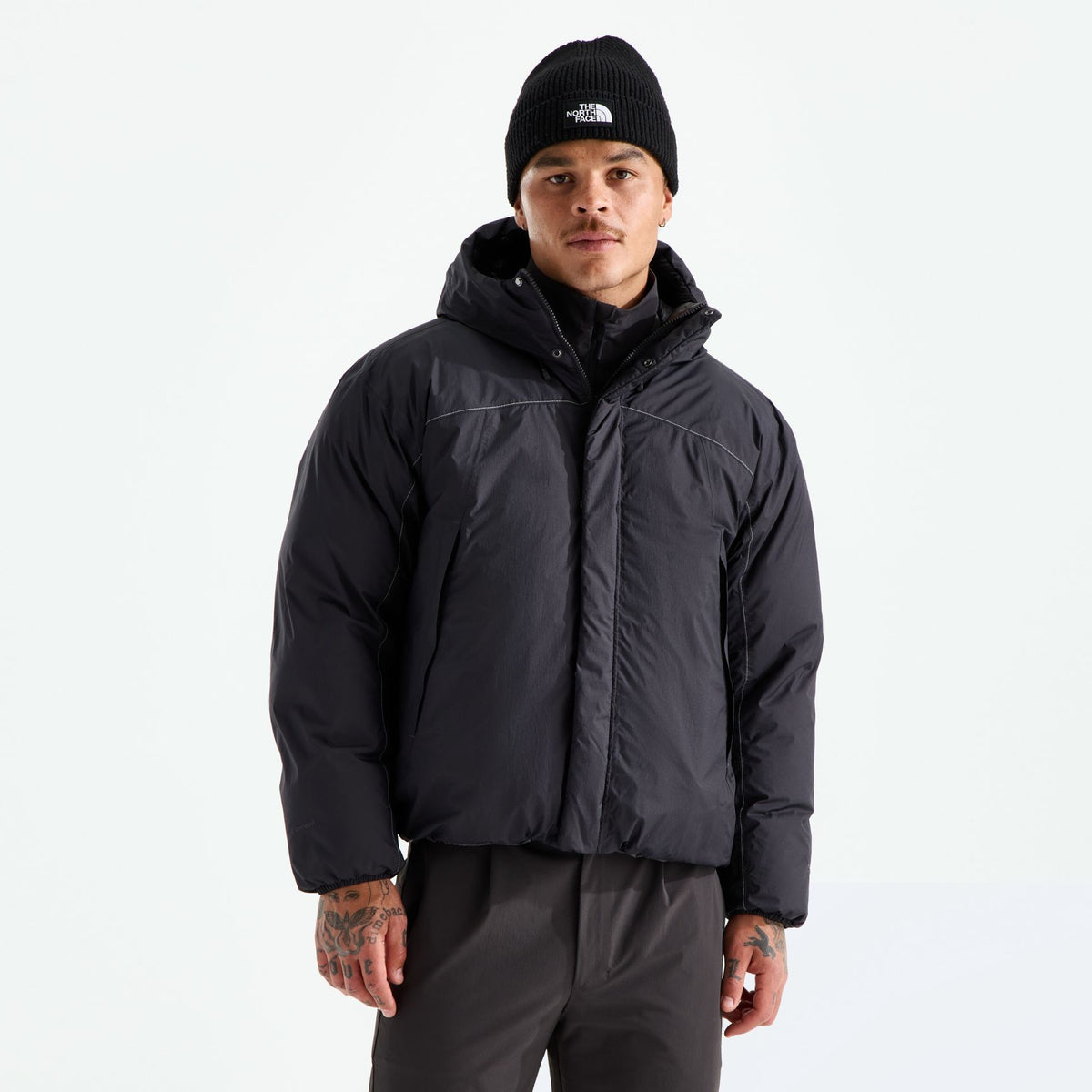 The North Face Dryvent Reversible Down Jas Antraciet