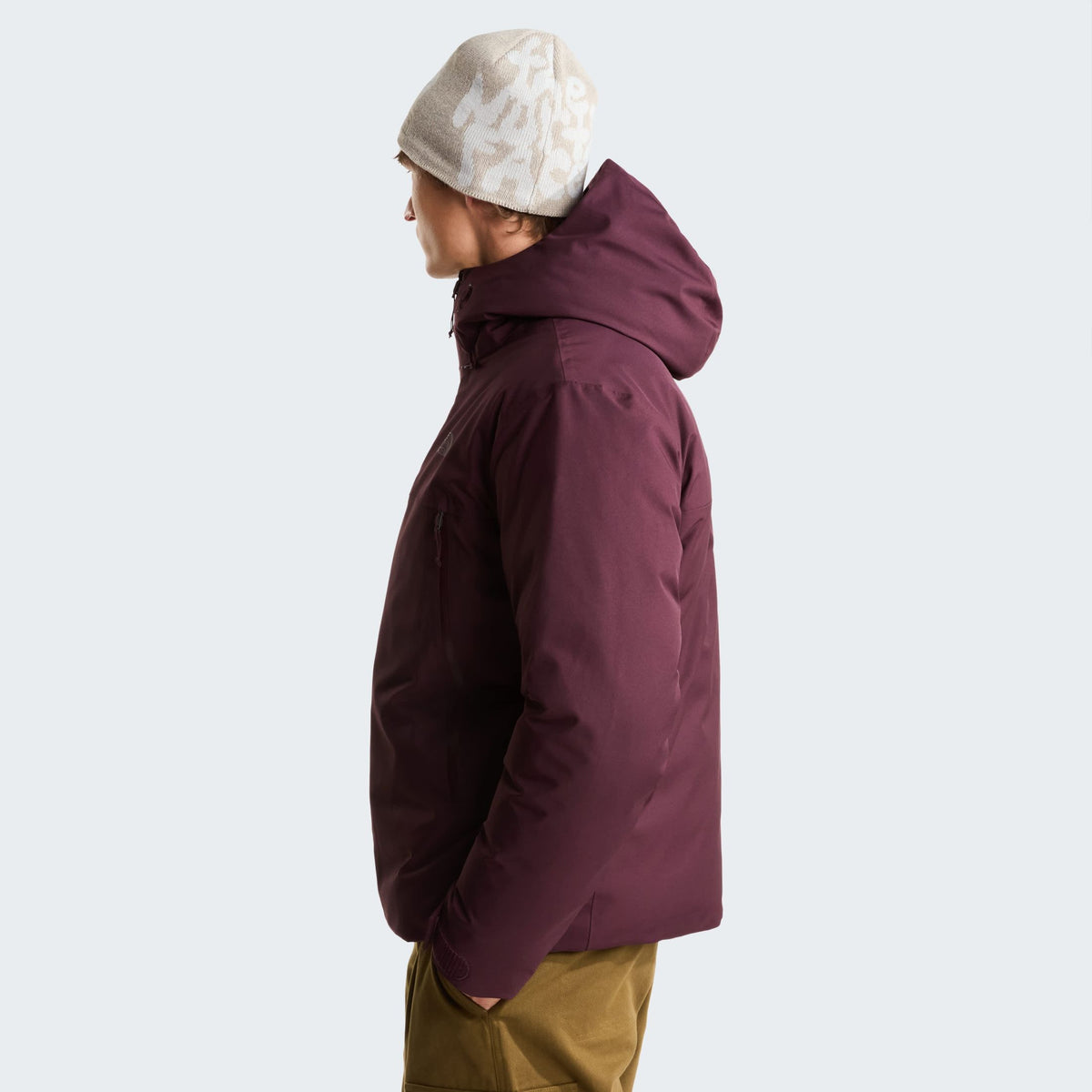 The North Face Mountain Range Down Jas Bordeaux