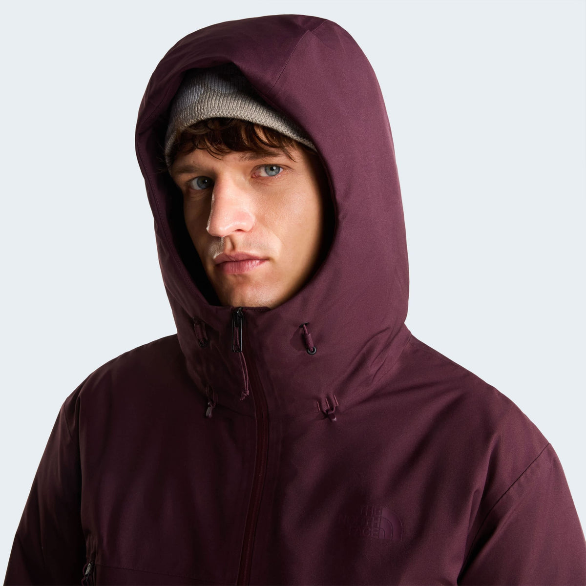 The North Face Mountain Range Down Jas Bordeaux