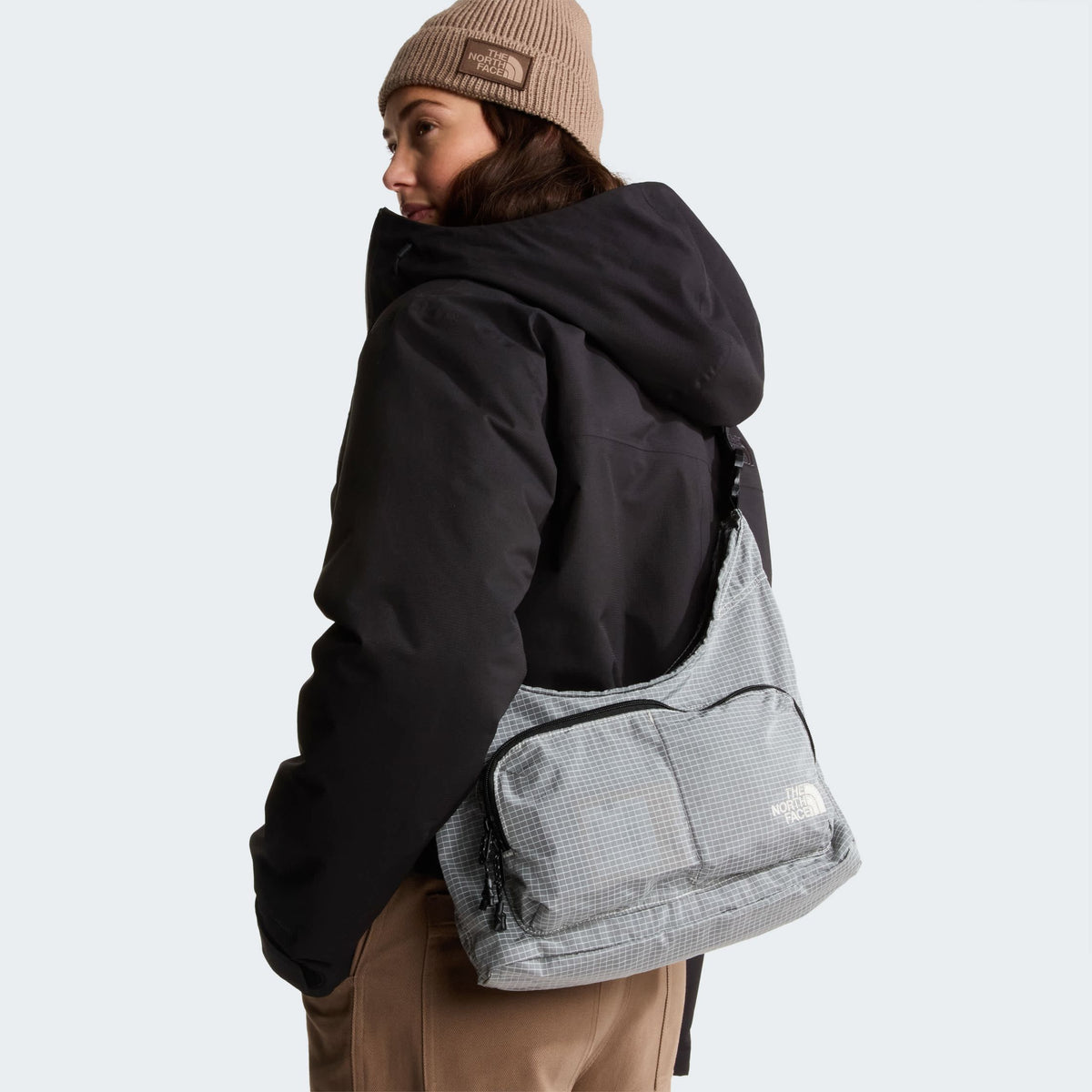 The North Face Never Stop Crossbody Bag Grijs