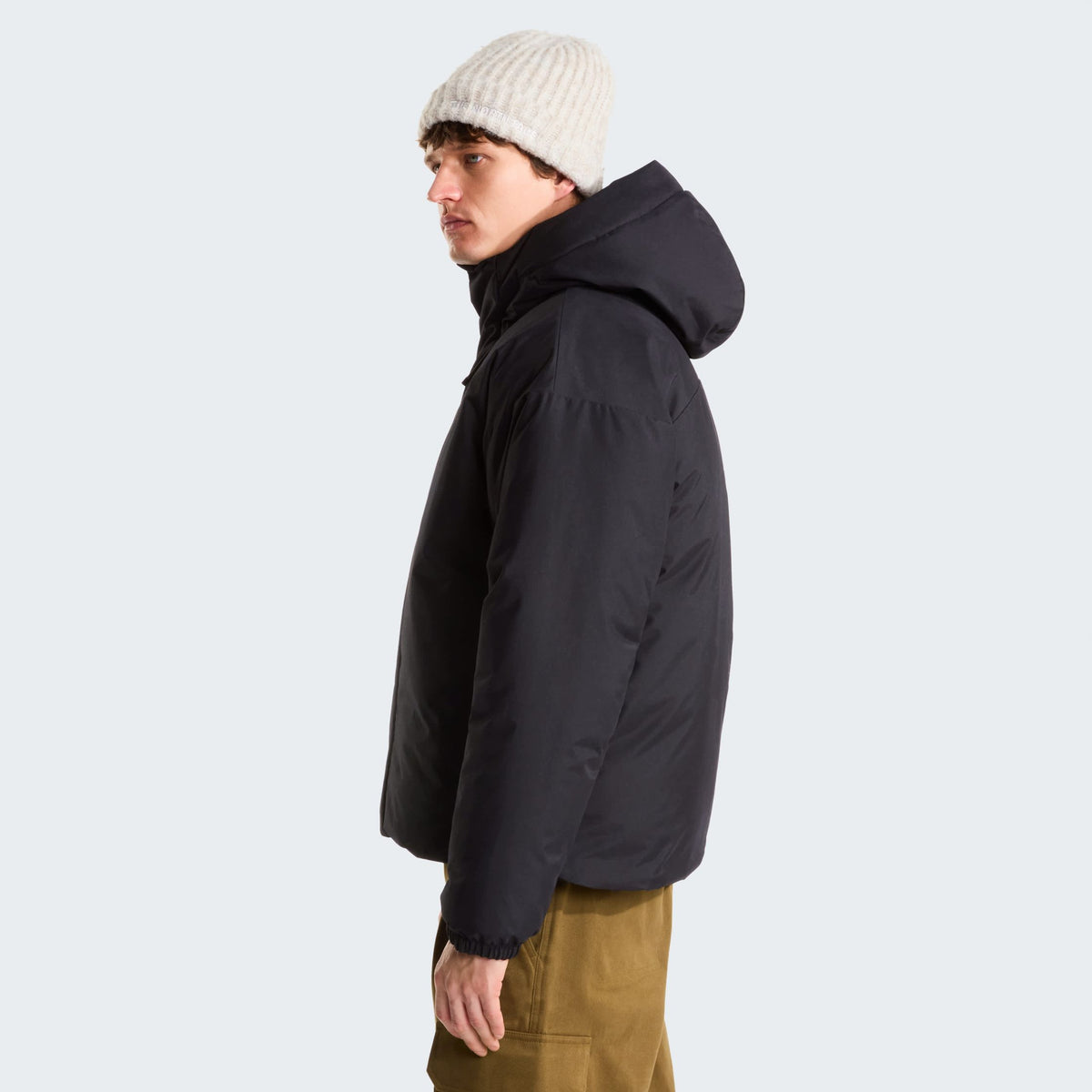 The North Face Oversized Puffer Zwart