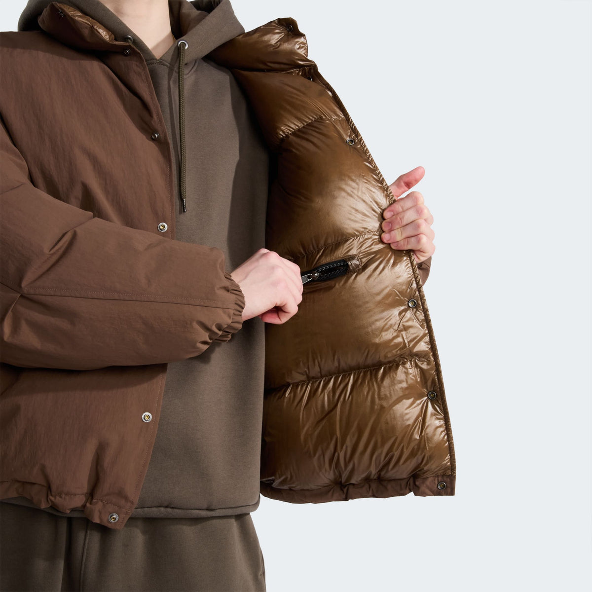 The North Face Red Box Down Jas Bruin