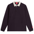 The North Face Red Box Rugby Longsleeve Polo Antraciet