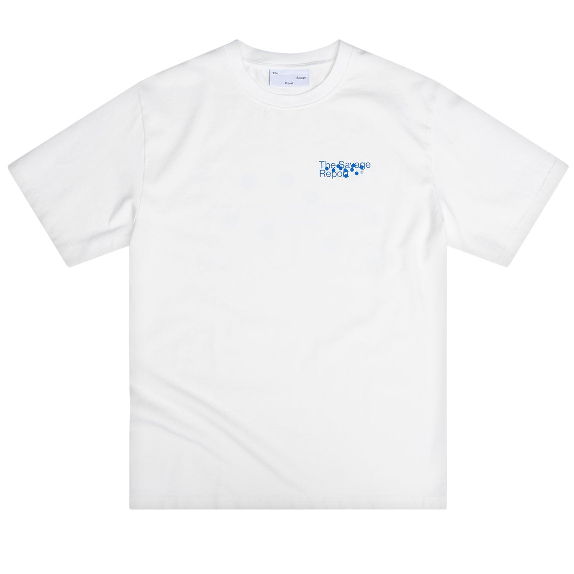 The Savage Report Hole Puncher T-shirt Off White