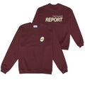 The Savage Report Report Sweater Bordeaux