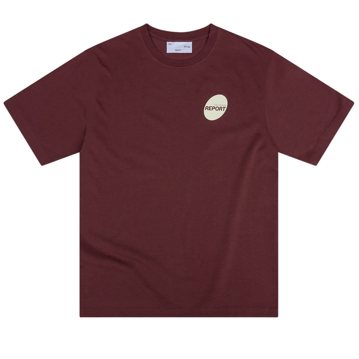 The Savage Report Report T-shirt Bordeaux