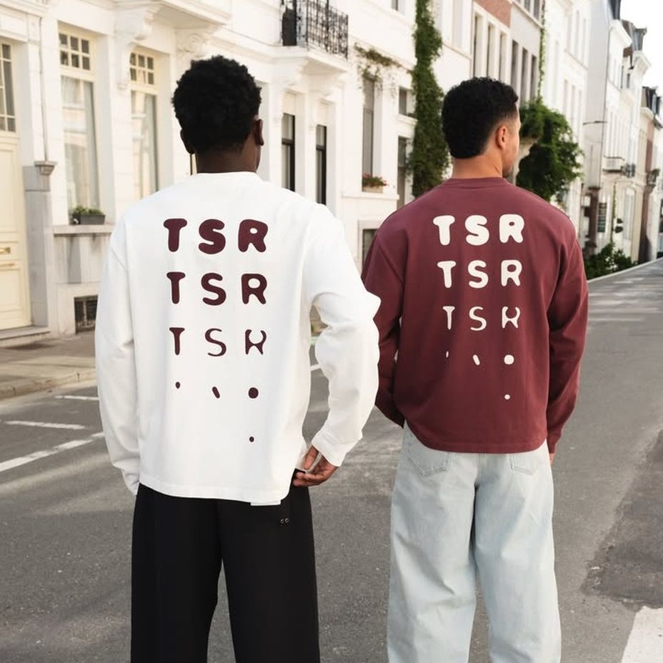 The Savage Report TSR Optic Longsleeve T-shirt Bordeaux