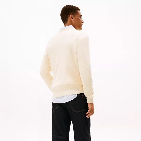 Tommy Hilfiger Graphic Sweater Off White