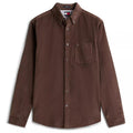 Tommy Jeans Regular Baby Cord Overshirt Bruin