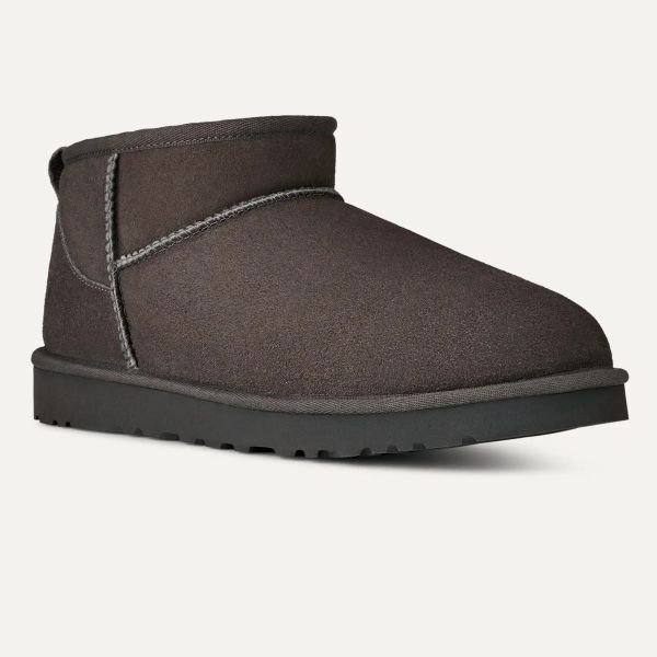 UGG Classic Ultra Mini Laars Antraciet