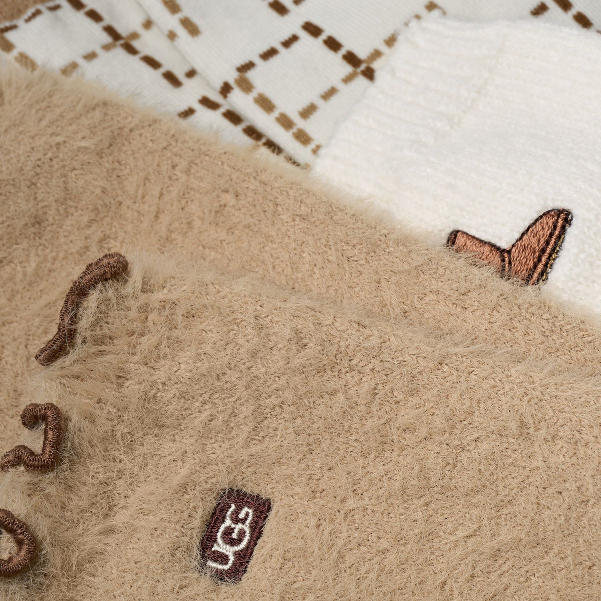 UGG Classic Crew 3-Pack Sokken Meerkleurig