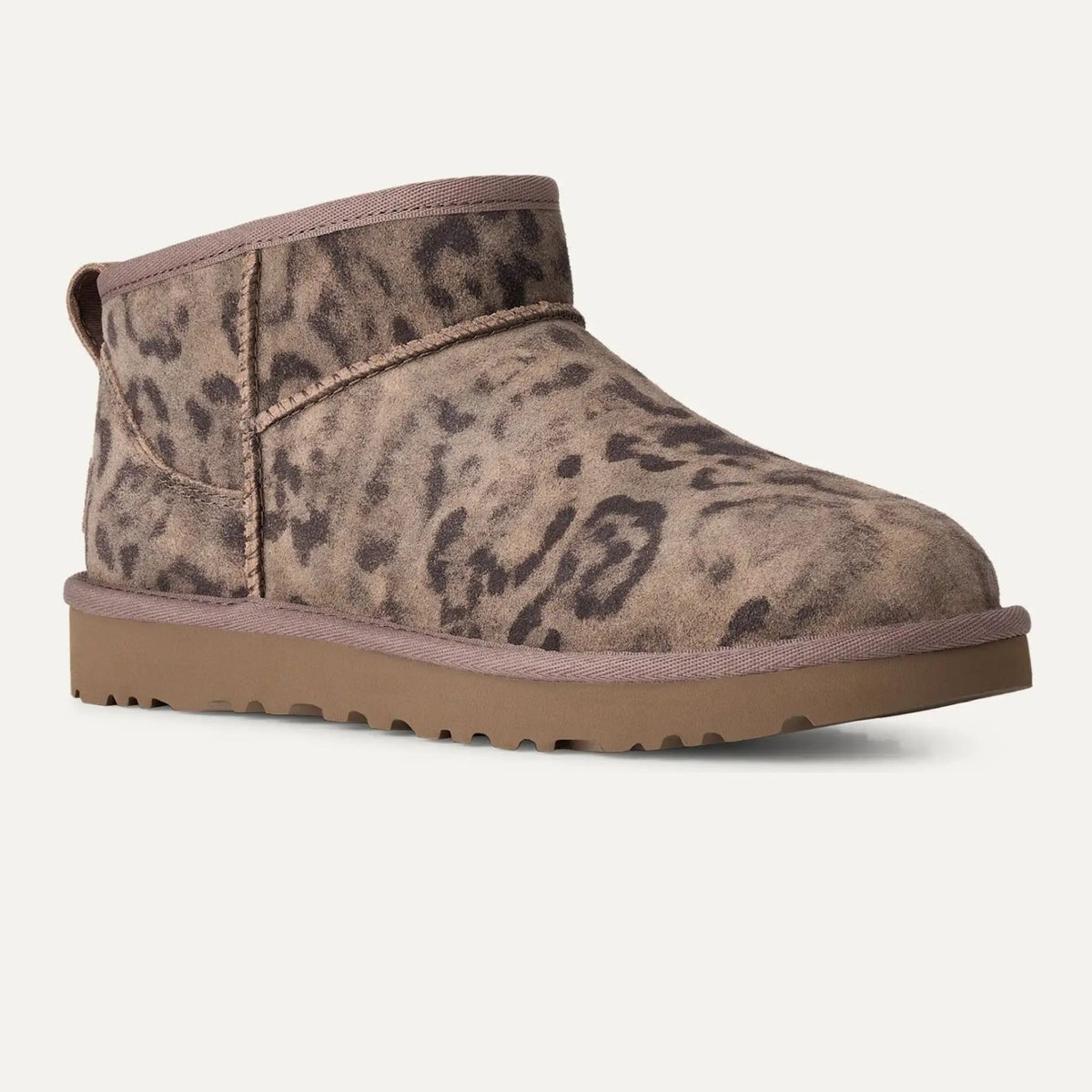 UGG Classic Ultra Mini Spotted Laars Bruin