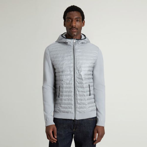 Woolrich Allen Hybrid Jack Grijs
