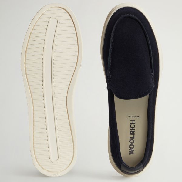 Woolrich Slip On Loafers Navy